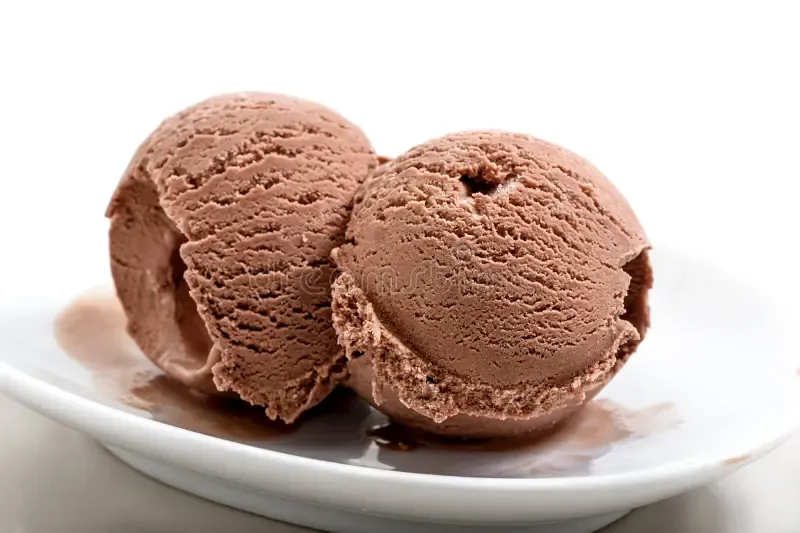 Cesta con 2 bolas de helado