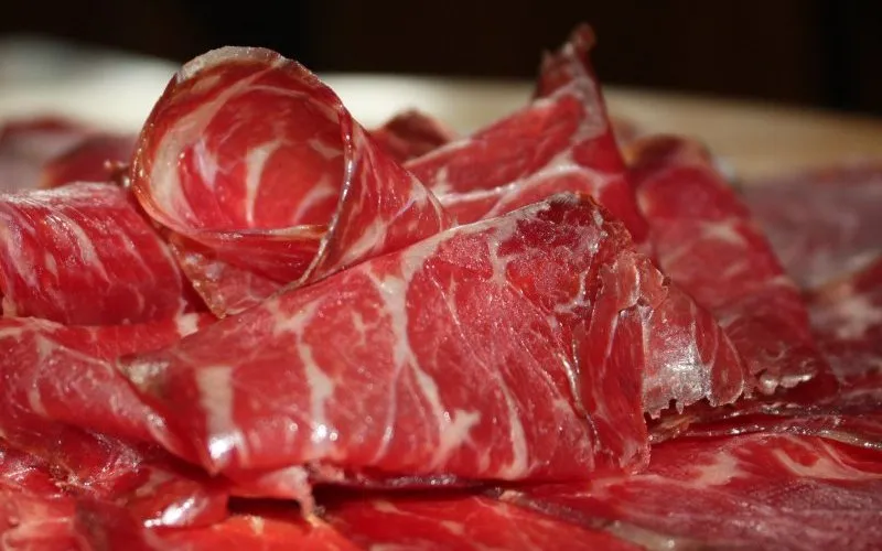 Cecina de vacuno de León (Ración)