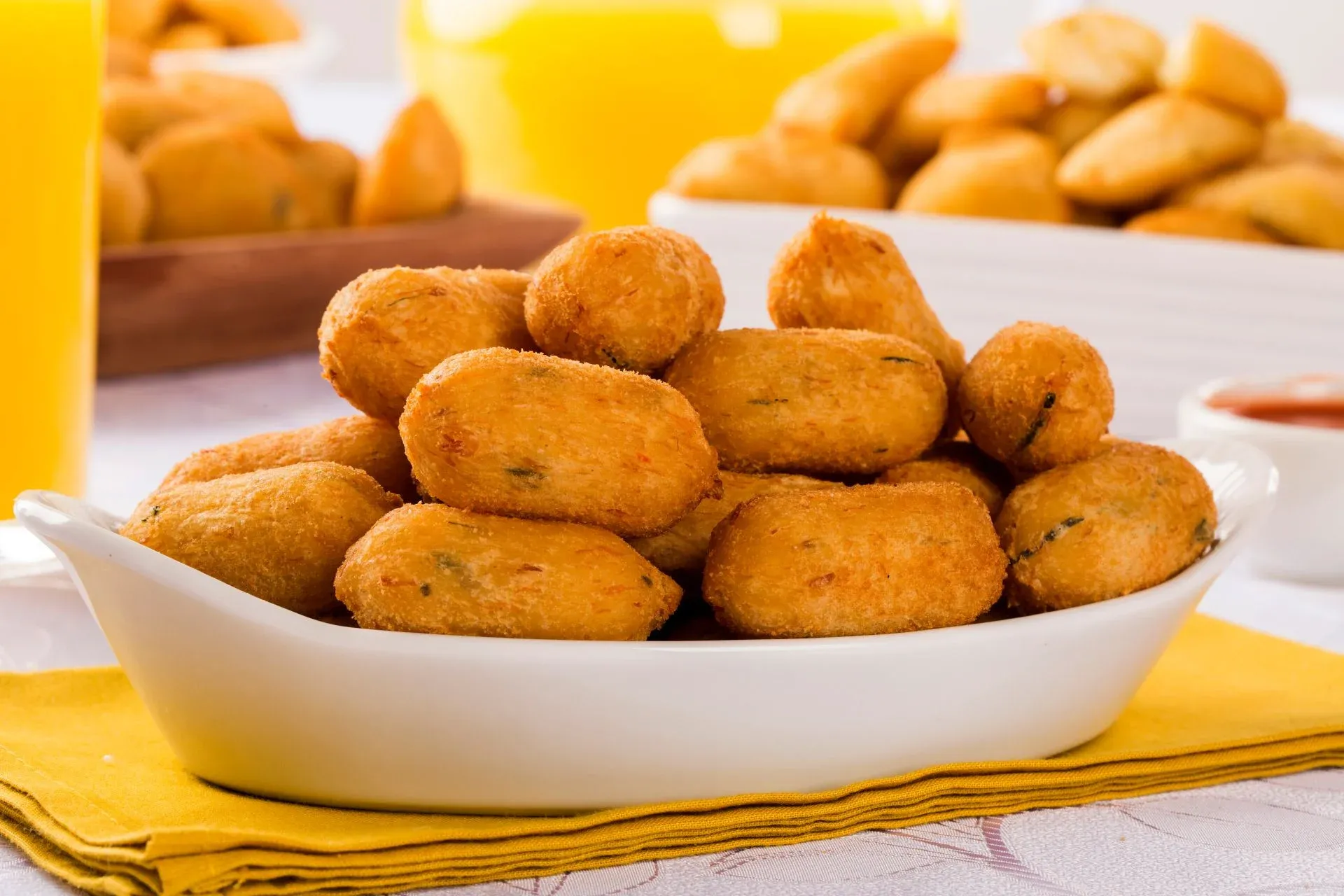Croquetas de bacalao con panko (6 ud)
