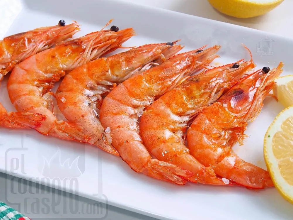Langostinos a la plancha (10 ud)