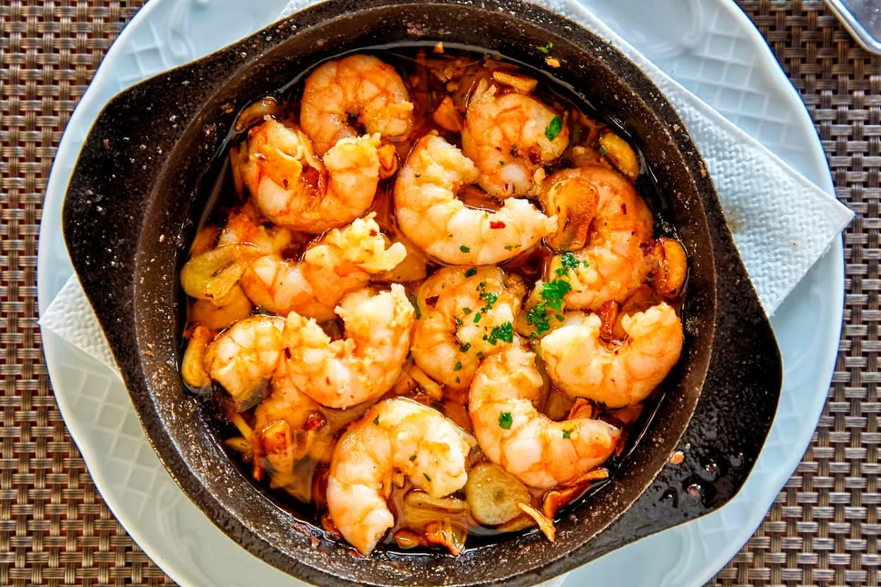 Gambas al ajillo
